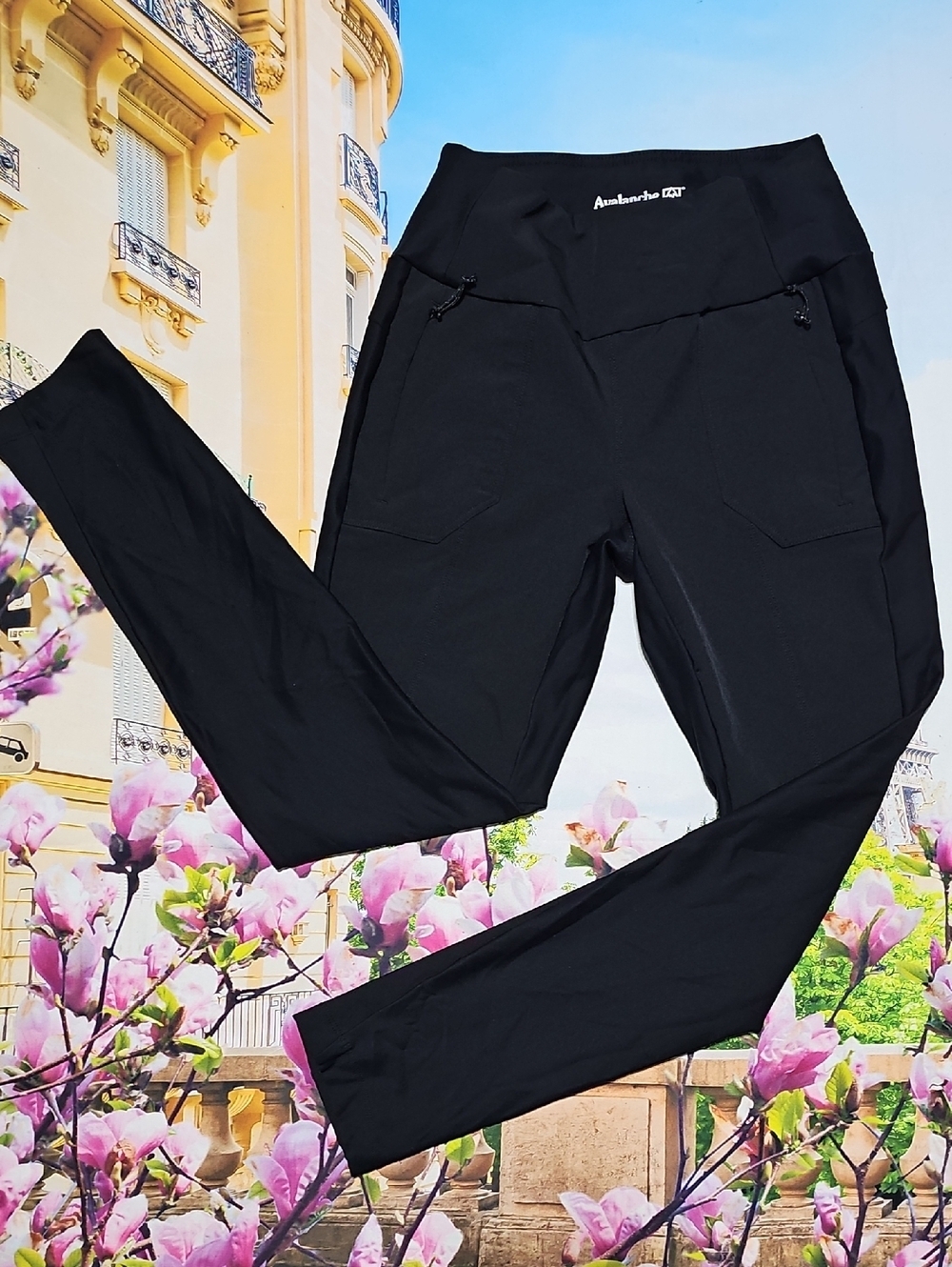 Avalanche Black Track Pants Size Small